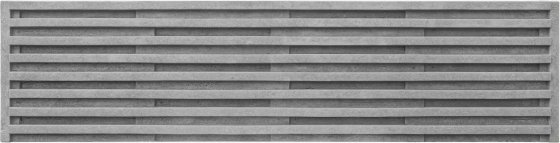 Betonová deska rovná jednostranná - linea - šedá